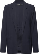 Slshirley Blazer Ls Blazers Single Breasted Blazers Marineblå Soaked In Luxury*Betinget Tilbud