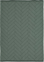 Viskestykke 50X70 Tiles Dusty Pine Home Textiles Kitchen Textiles Kitchen Towels Green Södahl