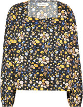 Blouse Tops Blouses Long-sleeved Multi/patterned Sofie Schnoor