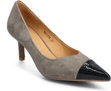 Stiletto Shoes Heels Pumps Classic Grey Sofie Schnoor
