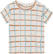 Sgjared Check Ss Tee Tops T-Kortærmet Skjorte Multi/patterned Soft Gallery