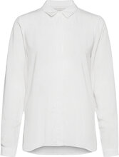 Srfreedom Ls Shirt Tops Shirts Long-sleeved White Soft Rebels
