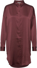 Srharlow Ls Long Shirt Tops Shirts Long-sleeved Brown Soft Rebels