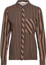 Srblaze Pocket Shirt Tops Shirts Long-sleeved Multi/patterned Soft Rebels