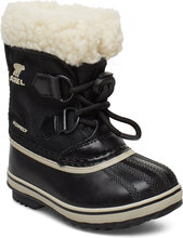 Childrens Yoot Pac Nylon Wp Sport Winter Boots Winter Boots W. Laces Black Sorel