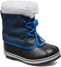 Childrens Yoot Pac Nylon Wp Sport Winter Boots Winter Boots W. Laces Blue Sorel