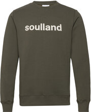 Willie Sweatshirt Sweat-shirt Genser Kakigrønn Soulland*Betinget Tilbud