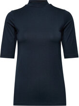 Sc-Marica T-shirts & Tops Short-sleeved Marineblå Soyaconcept*Betinget Tilbud