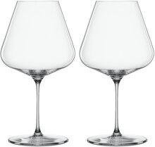 Definition Burgundy 96Cl 2-P Home Tableware Glass Wine Glass Red Wine Glasses Nude Spiegelau