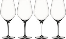 Authentis Bordeaux 65 Cl 4-P Home Tableware Glass Wine Glass Red Wine Glasses Nude Spiegelau