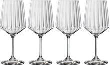 Lifestyle Rødvinsglas 63Cl 4-P Home Tableware Glass Wine Glass Red Wine Glasses Nude Spiegelau