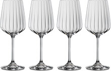 Lifestyle Vitvinsglas 44Cl 4-P Home Tableware Glass Wine Glass White Wine Glasses Nude Spiegelau