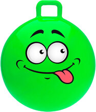 Skippyball Funny Face 55Cm Green Toys Outdoor Toys Jumping Toys Green SportMe