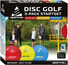 Discgolf Start Set Toys Outdoor Toys Outdoor Games Multi/patterned SportMe