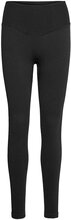 Seamless Tights Sport Running-training Tights Seamless Tights Black Stay In Place