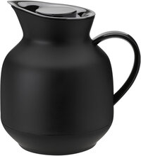 Amphora Termokande, Te 1 L. Soft Black Home Tableware Jugs & Carafes Black Stelton