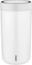 To Go Click To Go Kop 0.2 L. Chalk Home Tableware Cups & Mugs Thermal Cups White Stelton