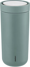 To Go Click Termokop 0.4 L. Dusty Green Home Tableware Cups & Mugs Thermal Cups Green Stelton