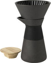 Theo Kaffebrygger 0.6 L. Black Home Kitchen Kitchen Appliances Coffee Makers Slow Brewers & Pour-overs Black Stelton