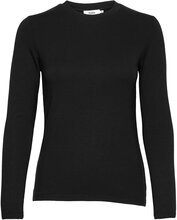 Canvey Top Designers T-shirts & Tops Long-sleeved Black Stylein