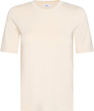 Chambers Top Designers T-shirts & Tops Short-sleeved Cream Stylein