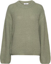 Zeta Sweater Tops Knitwear Jumpers Green Stylein