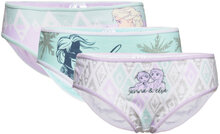 Pack 3 Brief Night & Underwear Underwear Panties Multi/mønstret Frost*Betinget Tilbud