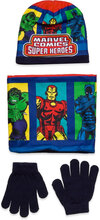 Set 3 Pcs Bonnet+Collar+Gloves Accessories Winter Accessory Set Multi/mønstret Marvel*Betinget Tilbud
