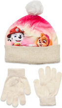 Set Cap + Glooves Accessories Winter Accessory Set Multi/patterned Paw Patrol