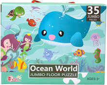 Pussel Jumbo Ocean 35 Pcs 60X44 Cm Toys Puzzles And Games Puzzles Classic Puzzles Blå Suntoy*Betinget Tilbud