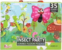 Pussel Jumbo Insekter 35 Pcs 60X44 Cm Toys Puzzles And Games Puzzles Classic Puzzles Multi/mønstret Suntoy*Betinget Tilbud
