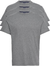 Vle Tee Triple Pack T-shirts Short-sleeved Grå Superdry*Betinget Tilbud