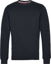 Essential Logo Crew Sweatshirt Tops Sweatshirts & Hoodies Sweatshirts Navy Superdry