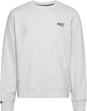 Essential Logo Crew Sweat Ub Tops Sweatshirts & Hoodies Sweatshirts Grey Superdry