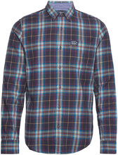 L/S Cotton Lumberjack Shirt Skjorte Uformell Marineblå Superdry*Betinget Tilbud