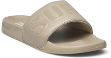 Code Core Vegan Pool Slide Shoes Summer Shoes Sandals Pool Sliders Beige Superdry