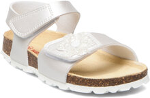 Footbed Slipper Shoes Summer Shoes Sandals Hvit Superfit*Betinget Tilbud