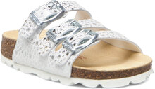 Fussbettpantoffel Shoes Summer Shoes Sandals Sølv Superfit*Betinget Tilbud