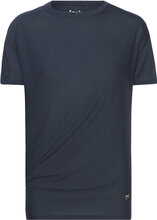 W Yoga Loose Tee T-shirts & Tops Short-sleeved Blå Super.natural*Betinget Tilbud