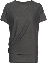 W Yoga Loose Tee T-shirts & Tops Short-sleeved Grå Super.natural*Betinget Tilbud