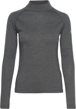 W Base Turtle Neck 175 Base Layer Tops Grå Super.natural*Betinget Tilbud