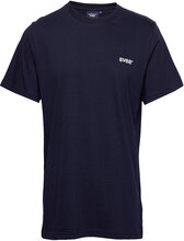 Svea R Small Chest Logo T-Shirt Tops T-shirts Short-sleeved Blue Svea