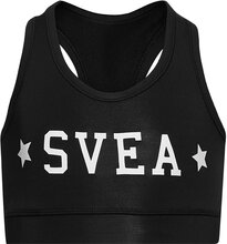 K. Sporty Star Top Night & Underwear Underwear Tops Black Svea