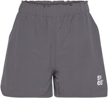 W. Drawstring Shorts Bottoms Shorts Casual Shorts Grey Svea