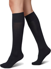Ingrid Premium Knee-High 60D Lingerie Socks Knee High Socks Svart Swedish Stockings*Betinget Tilbud