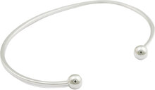 Strict Plain Bangle Ball Silver Accessories Jewellery Bracelets Bangles Sølv Syster P*Betinget Tilbud