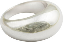 Bolded Big Ring Silver Ring Smykker Sølv Syster P*Betinget Tilbud