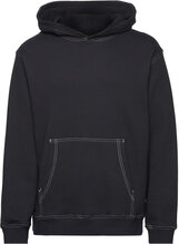 Custom Hoodie-Black Contrast Stitch Designers Sweat-shirts & Hoodies Hoodies Black Taikan