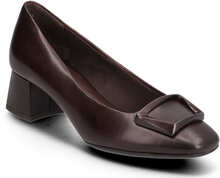 Women Court Sho Shoes Heels Pumps Classic Brown Tamaris