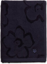 Magnolia Bath Sheet Towel Home Textiles Bathroom Textiles Towels & Bath Towels Bath Towels Navy Ted Baker